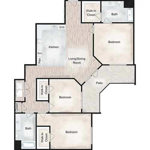 Floor plan C3
