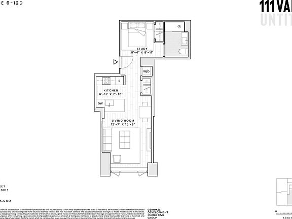 2nd image of 111 Varick St APT 8D