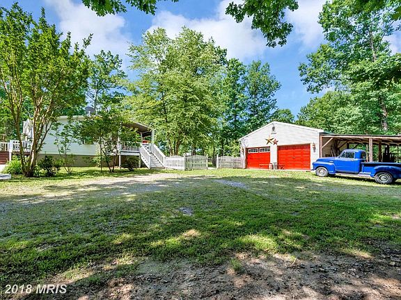 Large Detached 2 Car Garage with Wood Stove