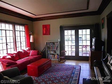 Family Room that leads out to large deck