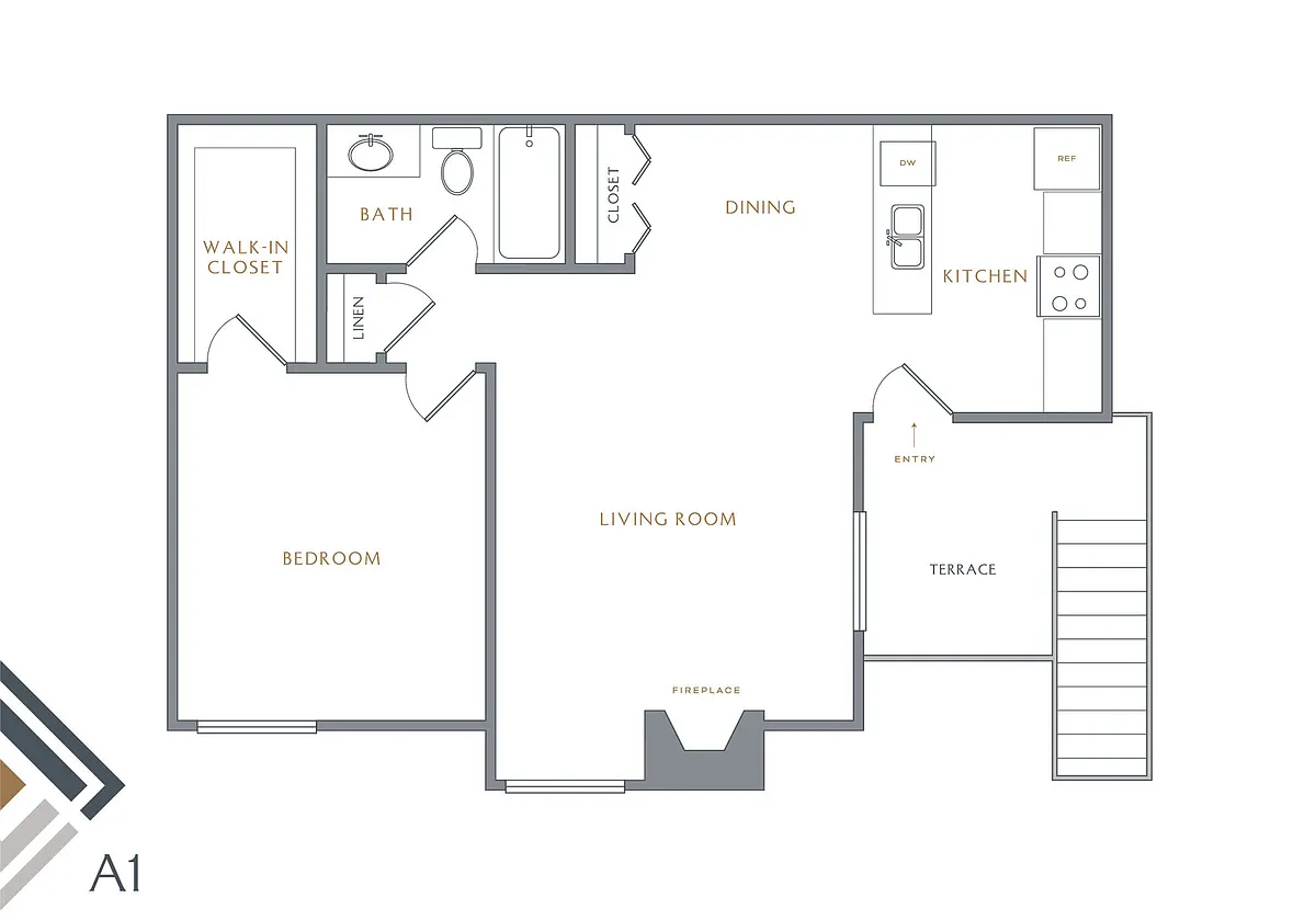 Floor plan A1