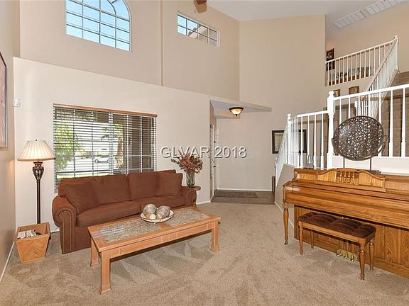 Living room & entry way as viewed from the dining room.