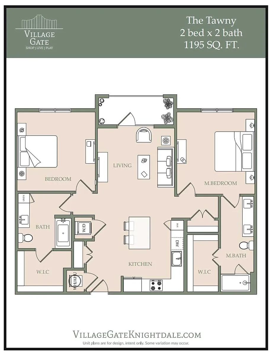 Floor plan The Tawny