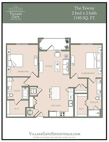 Floor plan The Tawny