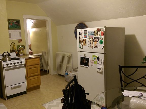 Kitchen looking towards living room