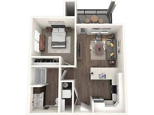 Floor plan Hosmer Garden