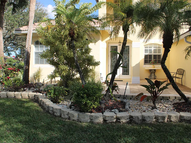 Front of the house
