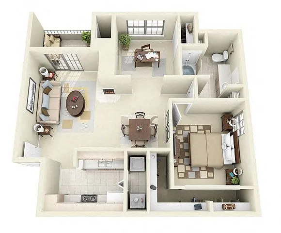Floor plan Napoli