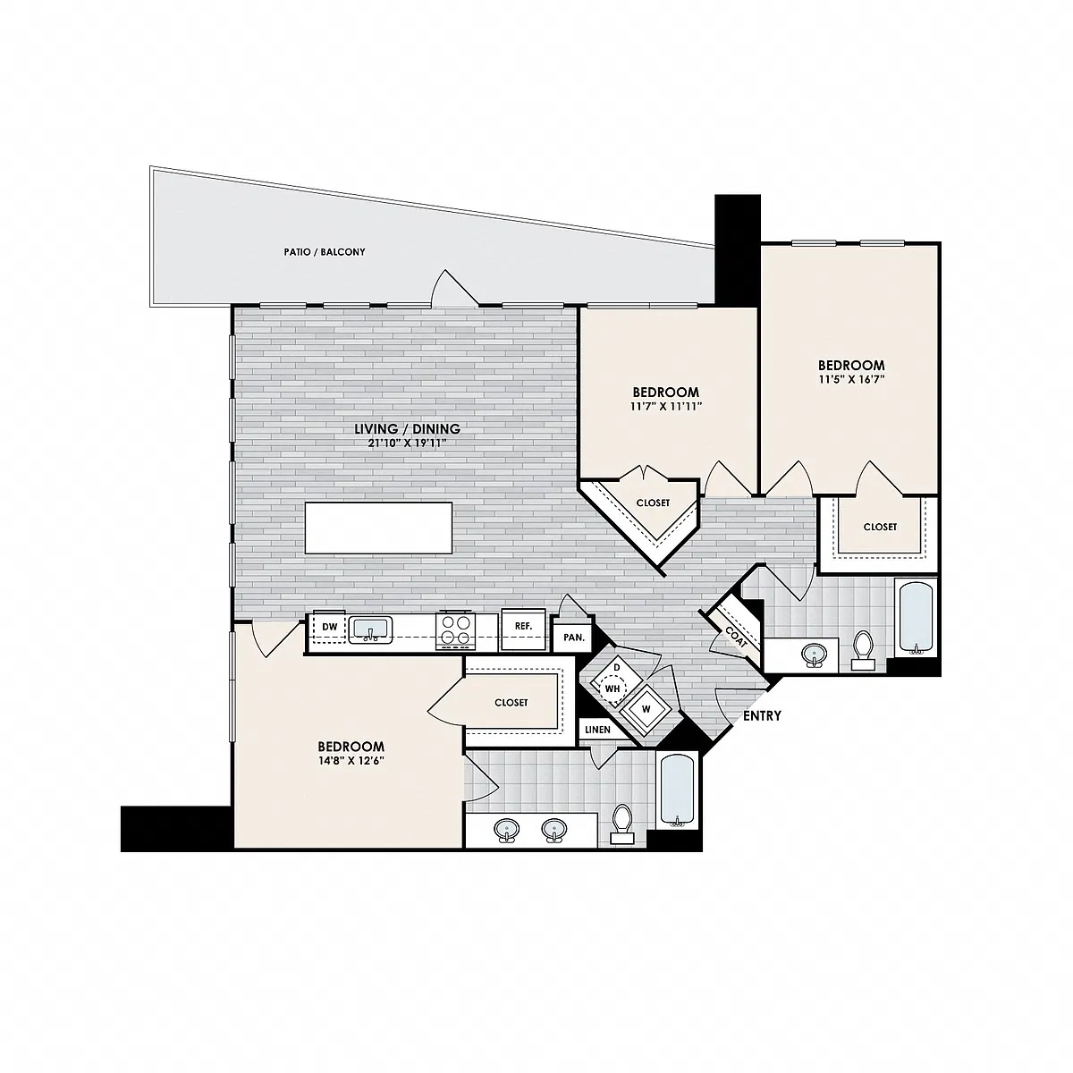 Floor plan C2B