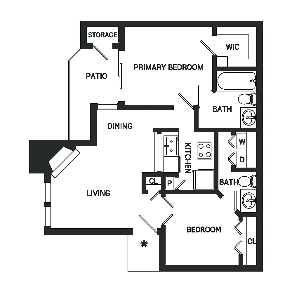 Floor plan B1