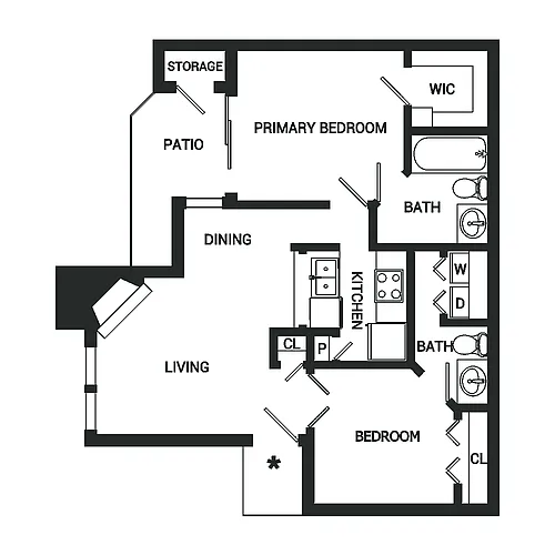 Floor plan B1
