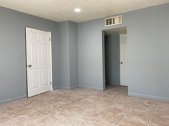 Split between the two bedrooms and bathroom