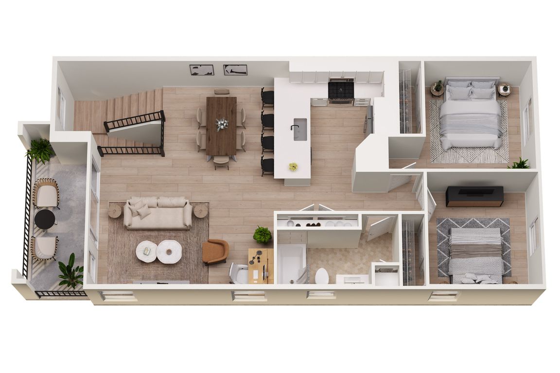 TH Floor Plan Upper Level TH Floor Plan Upper Level