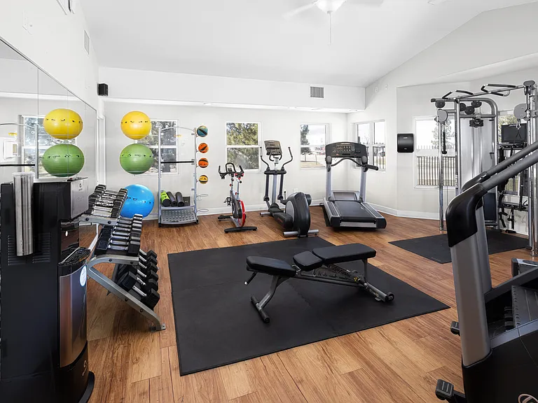 24-hour fitness center