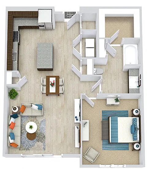 Floor plan Bend