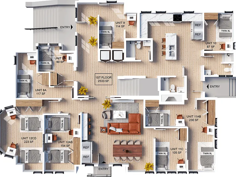 1770 La Loma First Floor Plan 1770 La Loma First Floor Plan