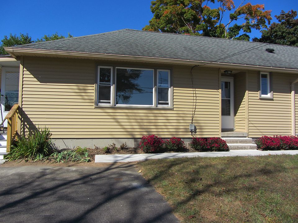 Left side of duplex is the rental space.