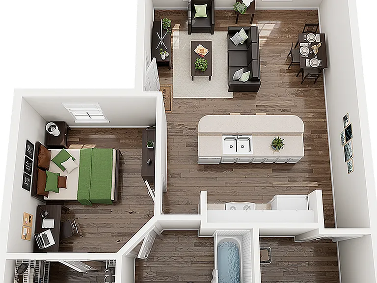 The-Province-Greensboro-1x1C-Floor-Plan
