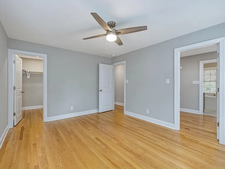 Large Primary Bedroom with 2 Large Closets