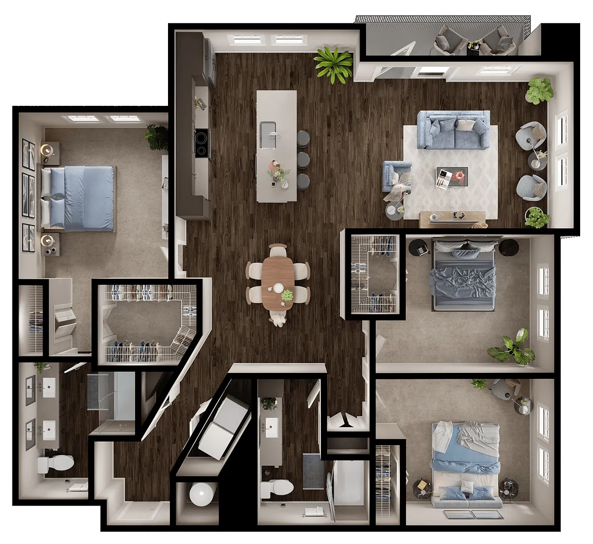 Floor plan C1