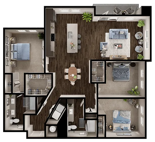 Floor plan C1