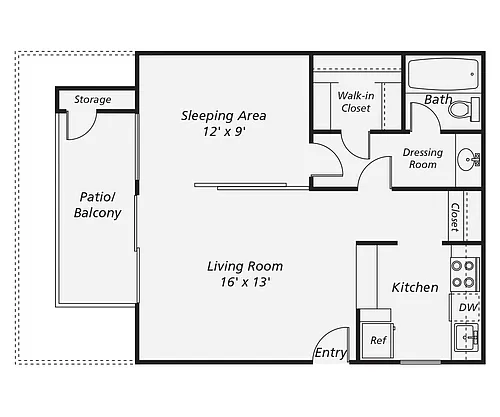 Floor plan S1-565-conversion