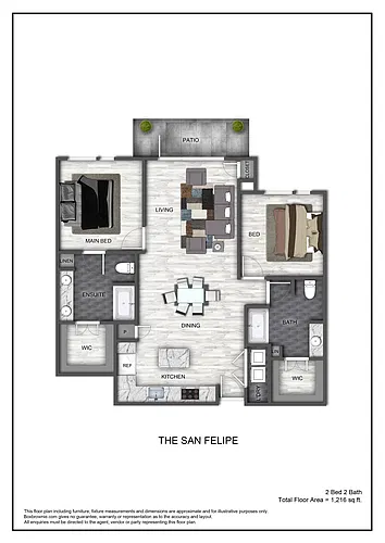 Floor plan B3