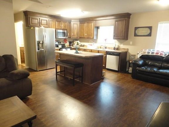 KITCHEN WITH STAINLESS STEEL APPLIANCES, NEW DISHWASHER