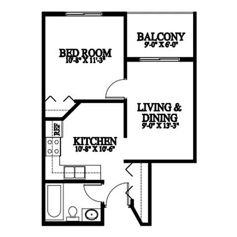 Floor plan A1
