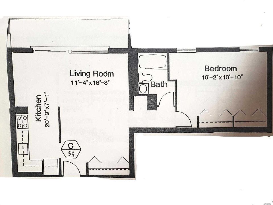 2nd image of 92-29 Queens Blvd #12C