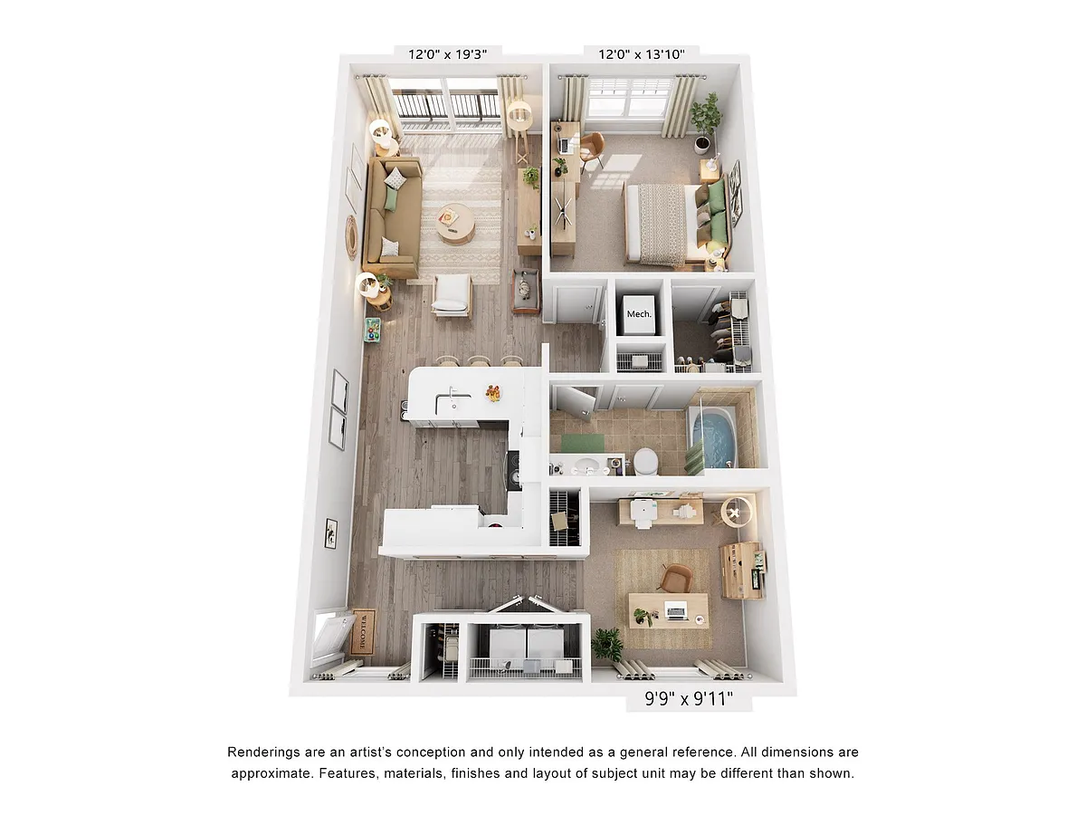 Floor plan Willow