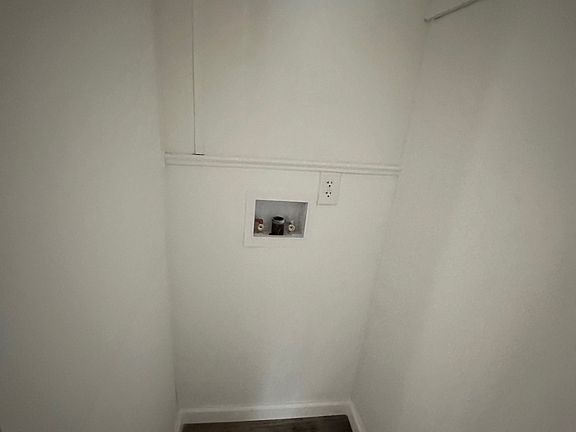 Washer dryer hook ups