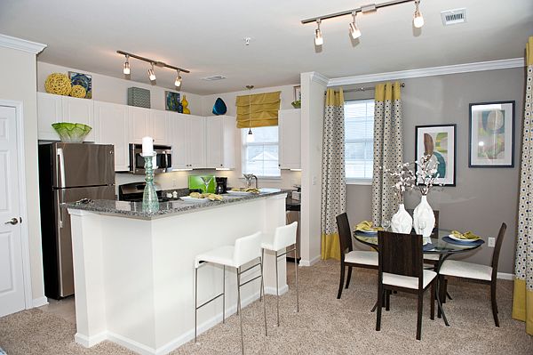 Granite Countertops, Stainless Steel Appliances.Modern touches for your new apartment