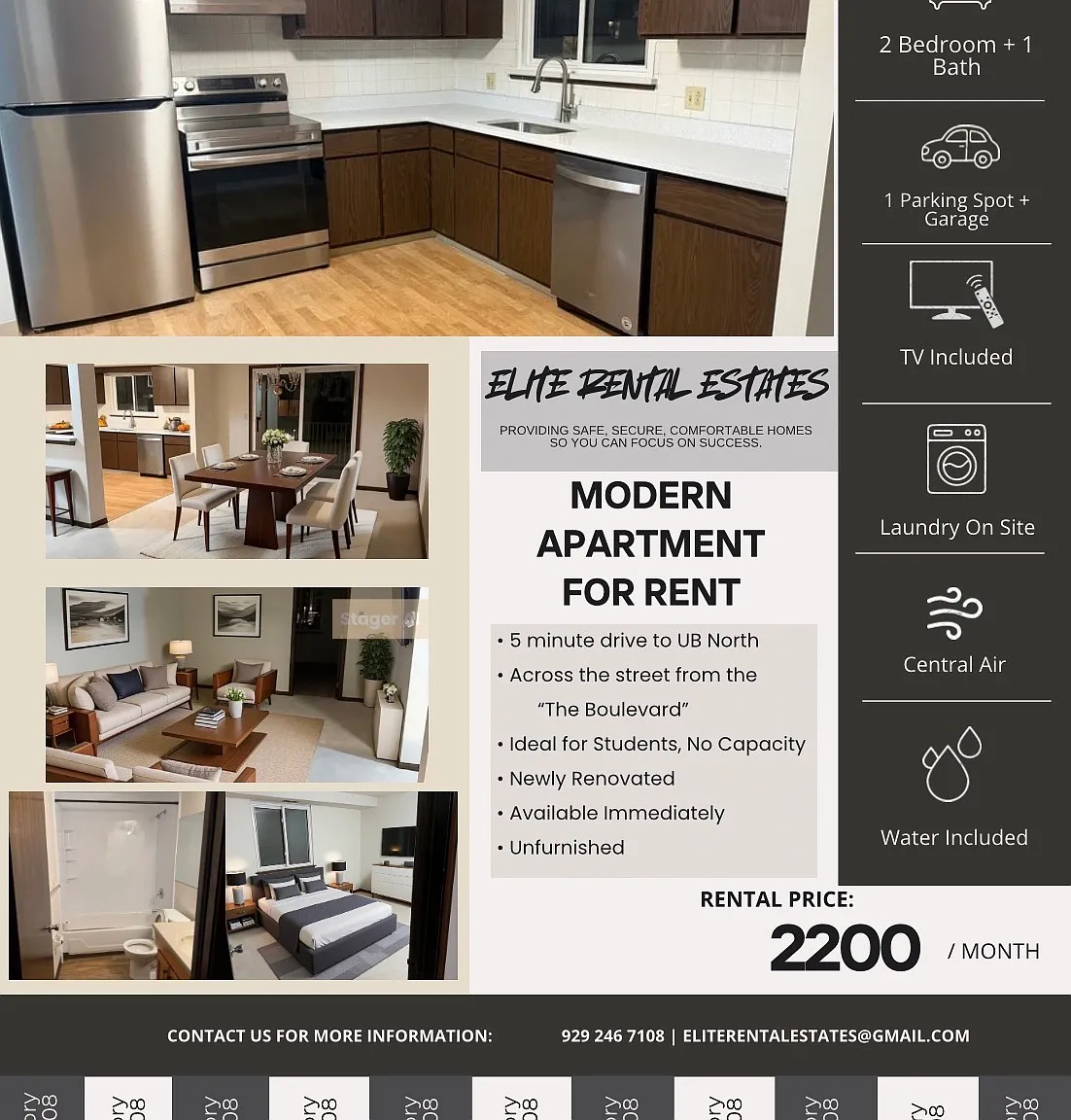 2 bed, 952 sqft, $2,200 — Photo 1