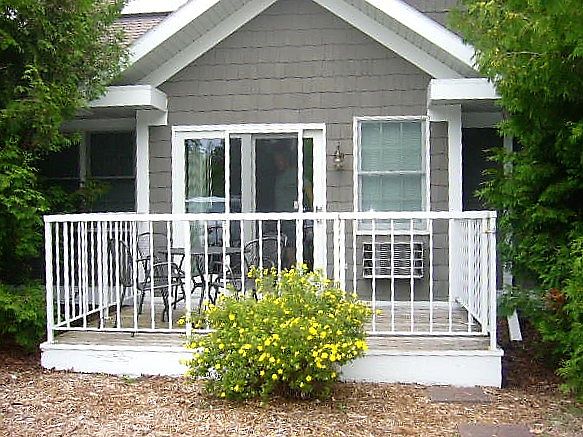 Condo and Patio Area