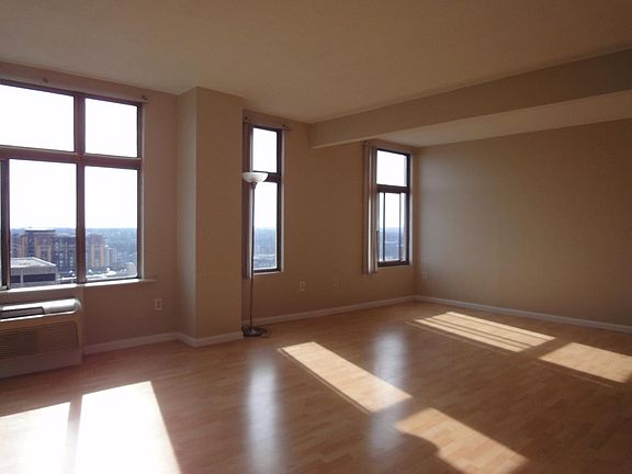 Living room and dining area
