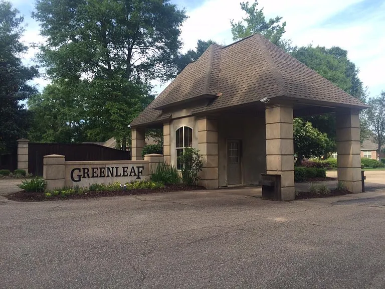 Entrance into your new neighborhood!