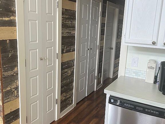 Hall pantry, closet, laundry