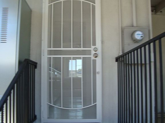 Security doors front and back