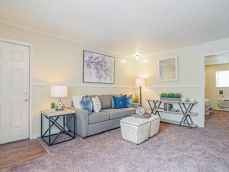Chair Rail Accents Living Room