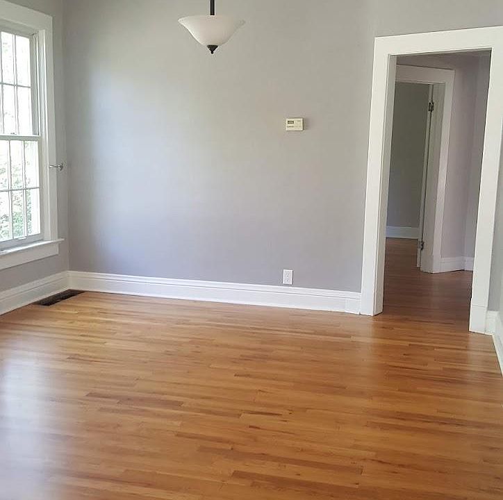 Dining with hall to bath and bedrooms