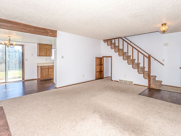 Living Room with "Harry Potter" Closet Under the Stairs