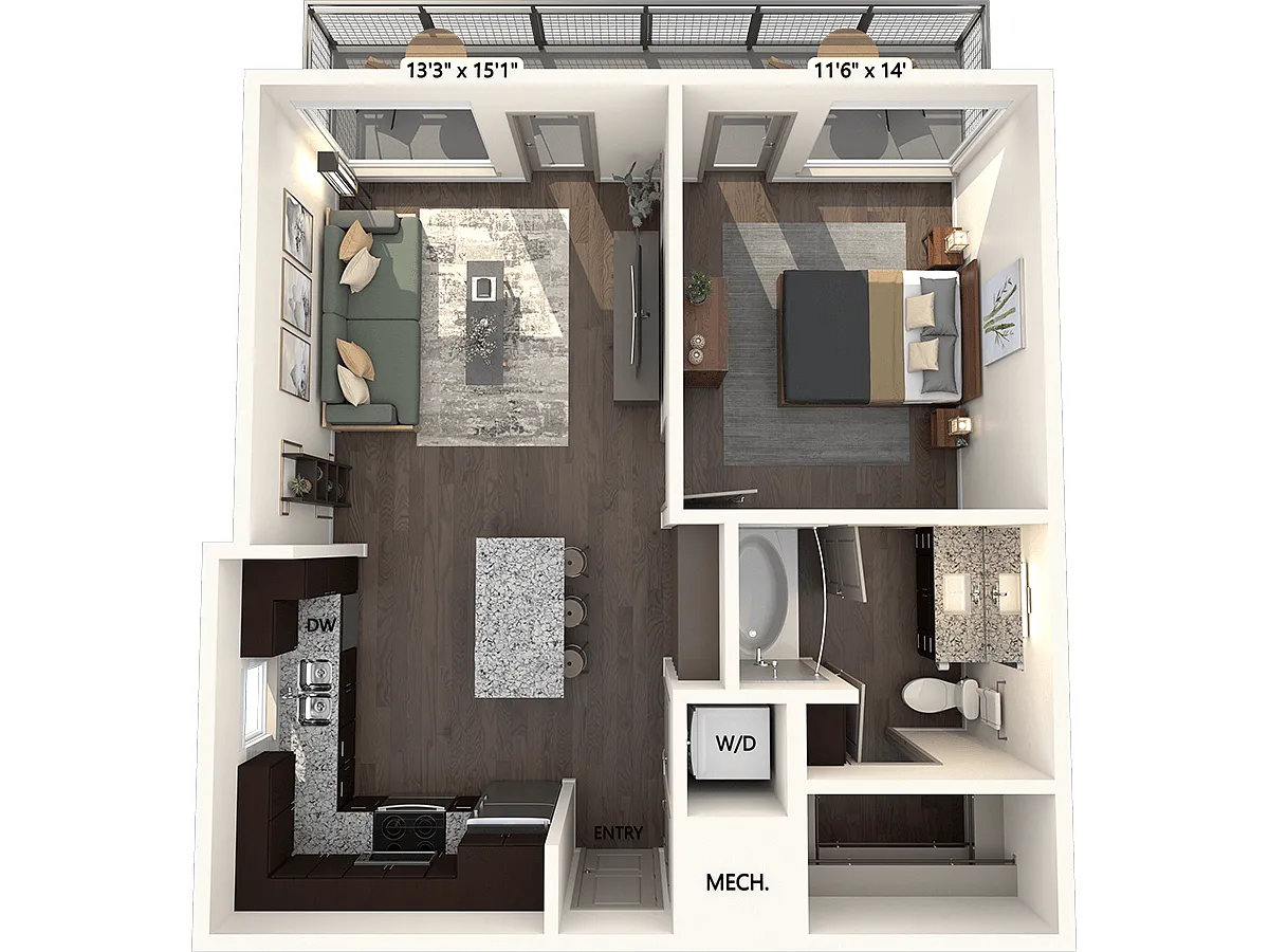 Floor plan A3-724-E