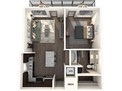 Floor plan A3-724-E