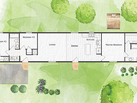 Floor Plan of Hudson Plan