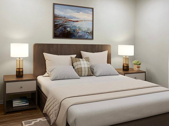 One of the 3 Bedrooms
virtually staged