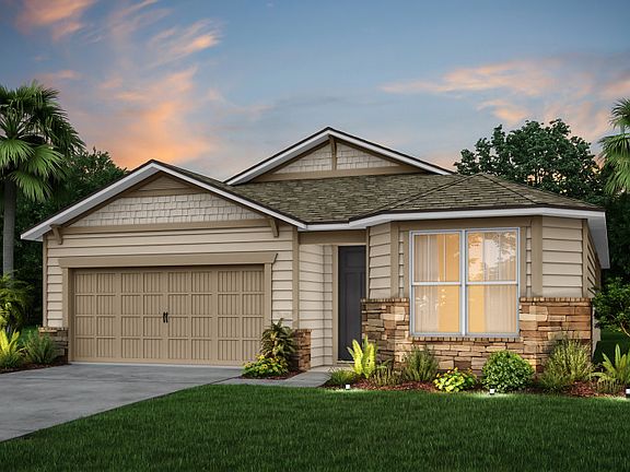 Elevation C2 with Stone