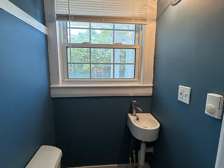 Convenient half bath (