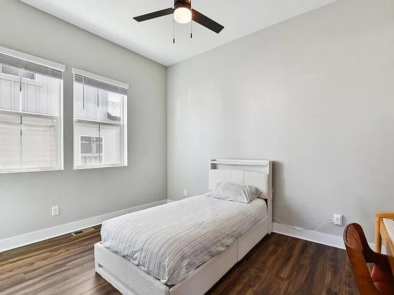 secondary bedroom on main floor