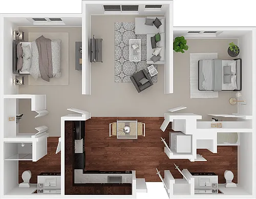 Floor plan T9622A